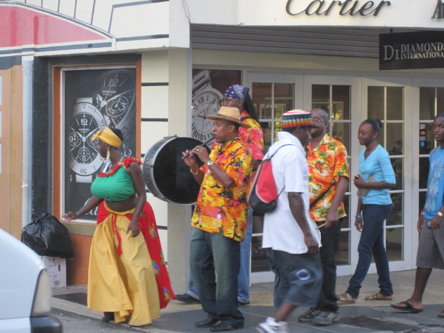 La Barbade - Musique de rue dans Bridgetown