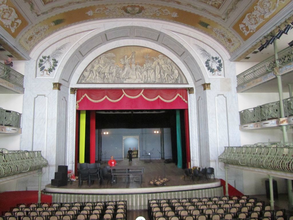 Le théâtre de Fortaleza (Bresil)