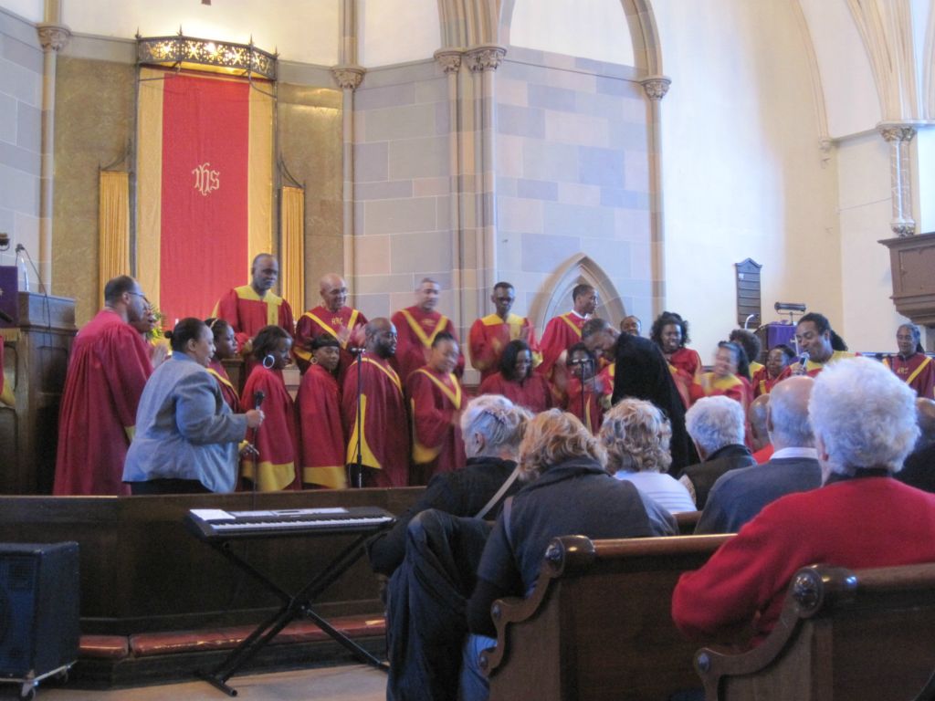Récital gospel à Harlem