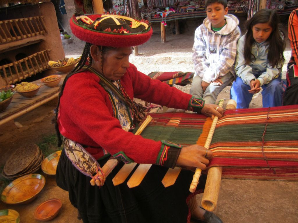 Tissage à Chinchero